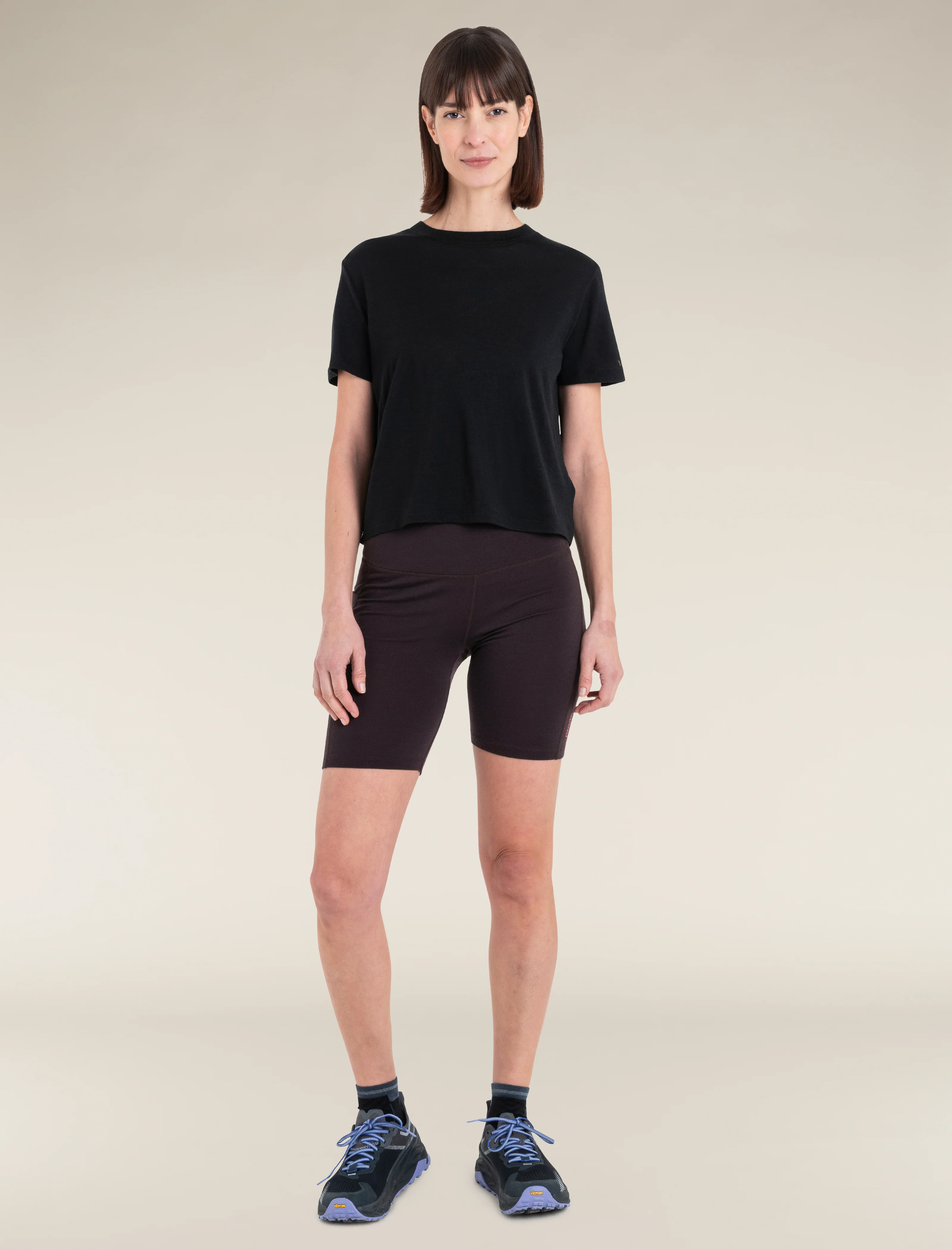 Women's Merino 150 Tech Lite Short Sleeve Crop T-Shirt - Image 3