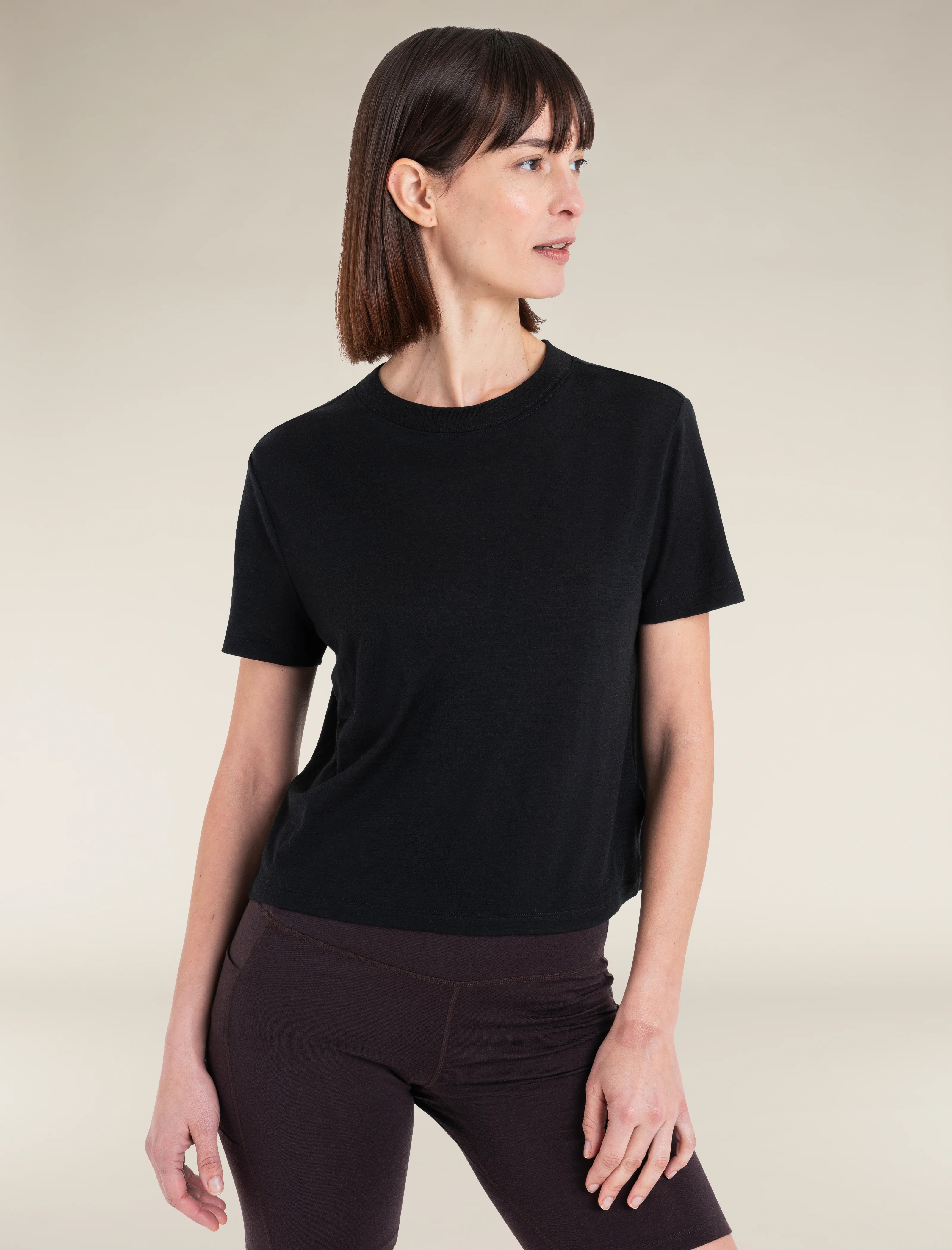 Women's Merino 150 Tech Lite Short Sleeve Crop T-Shirt - Image 4