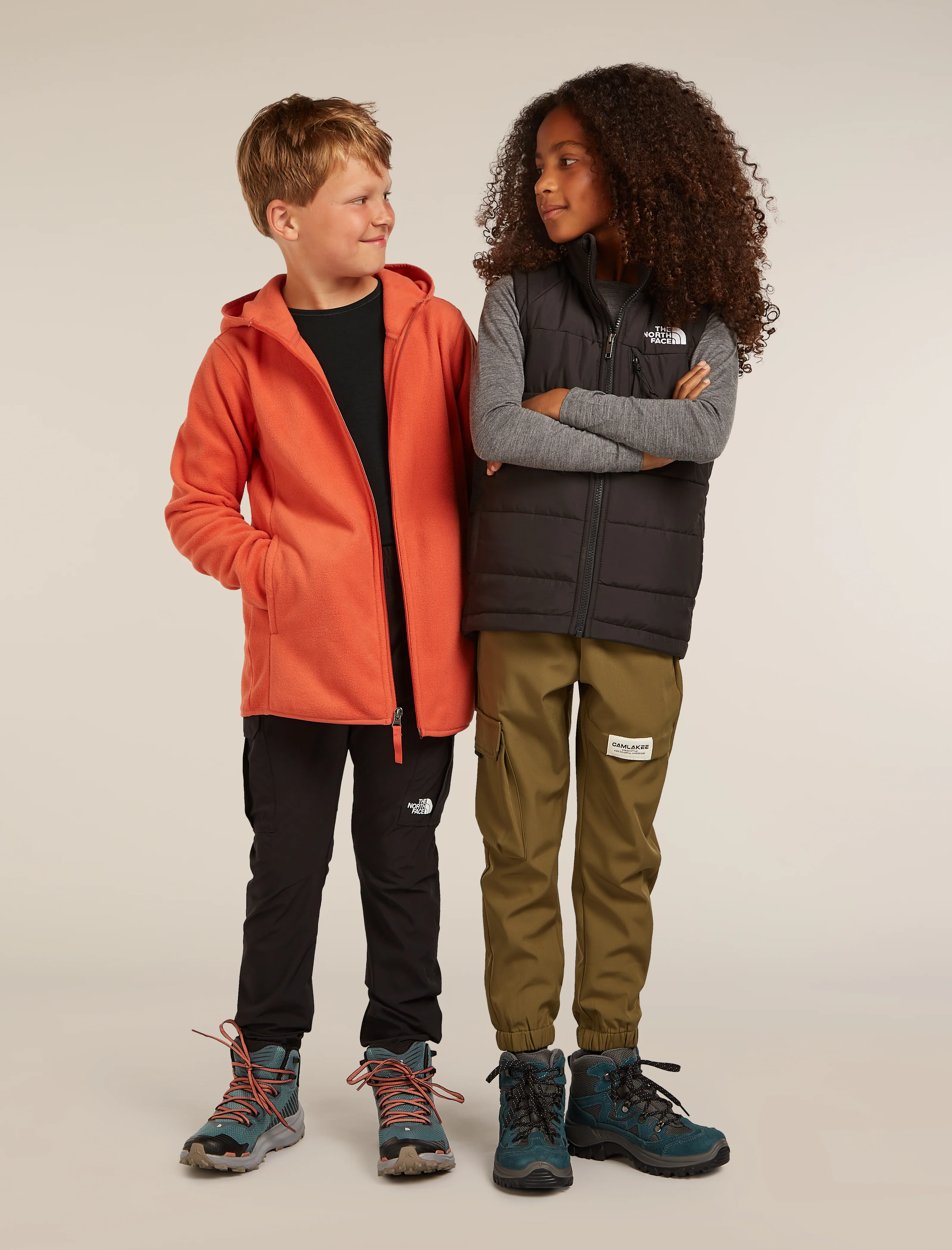 Kids’ Merino 200 Oasis Long Sleeve Crewe Thermal Top - Image 10