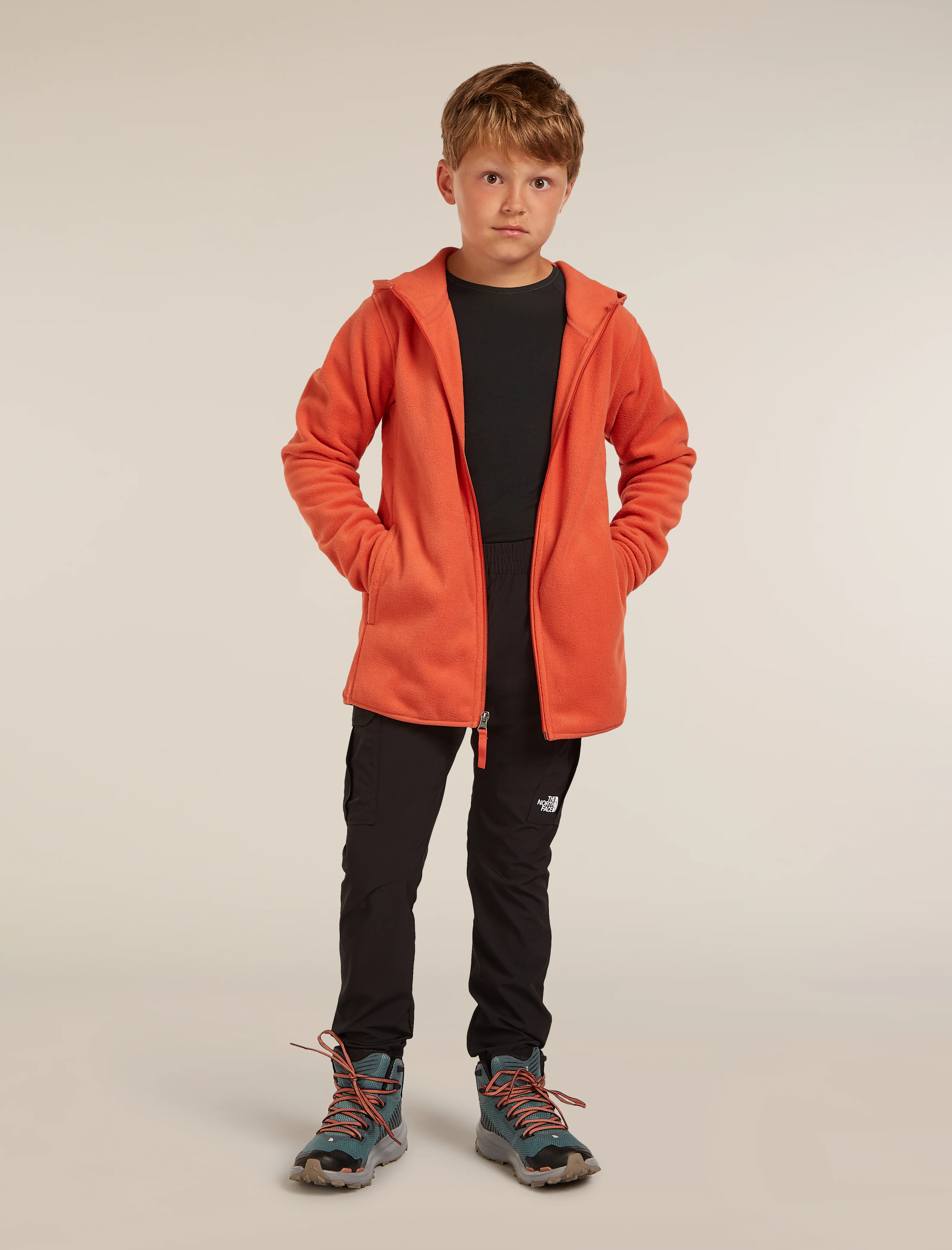 Kids’ Merino 200 Oasis Long Sleeve Crewe Thermal Top - Image 7