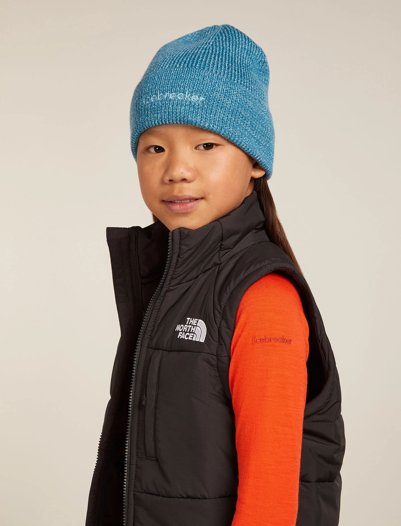 Kids’ Merino 200 Oasis Long Sleeve Crewe Thermal Top - Image 6