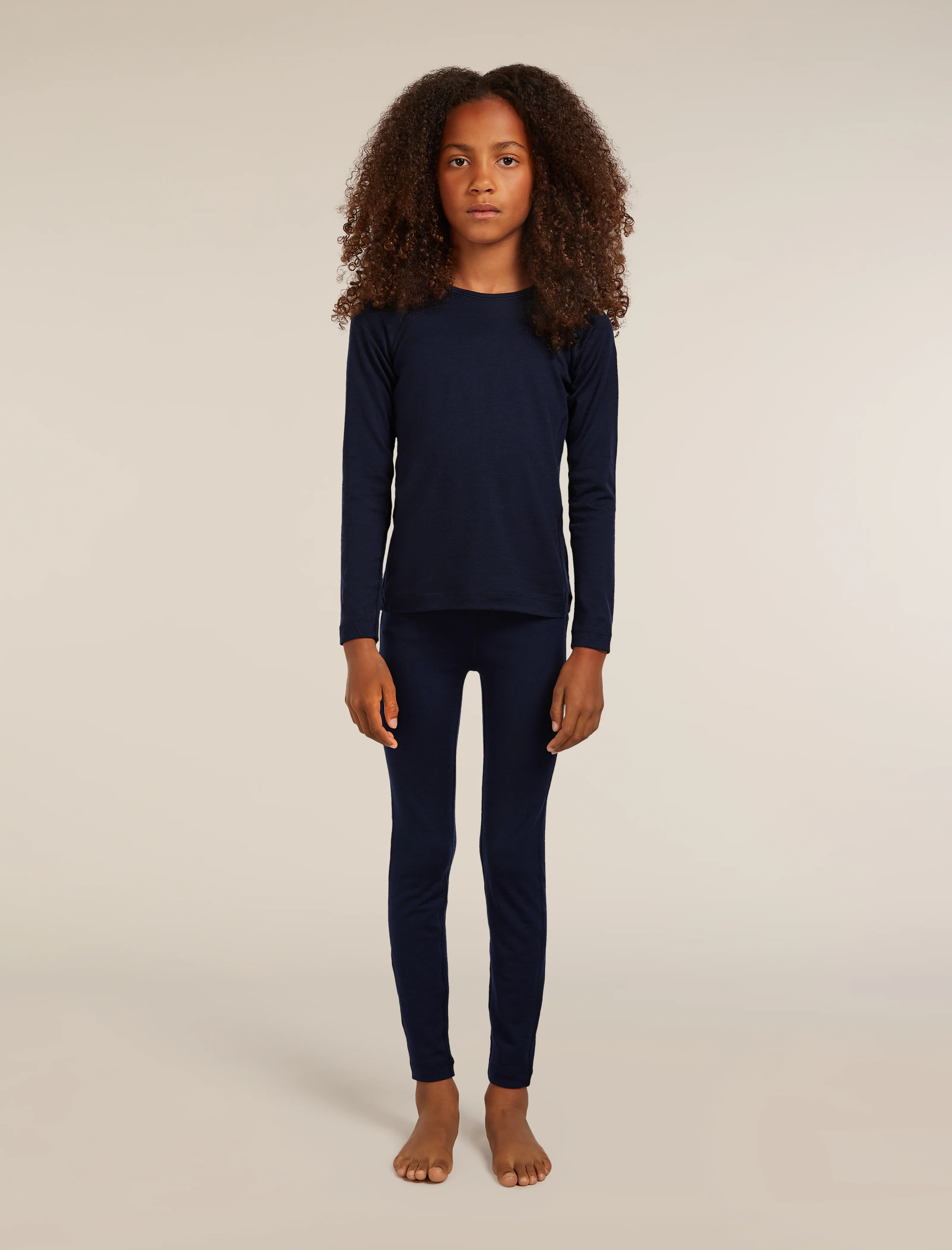Kids’ Merino 200 Oasis Long Sleeve Crewe Thermal Top - Image 5