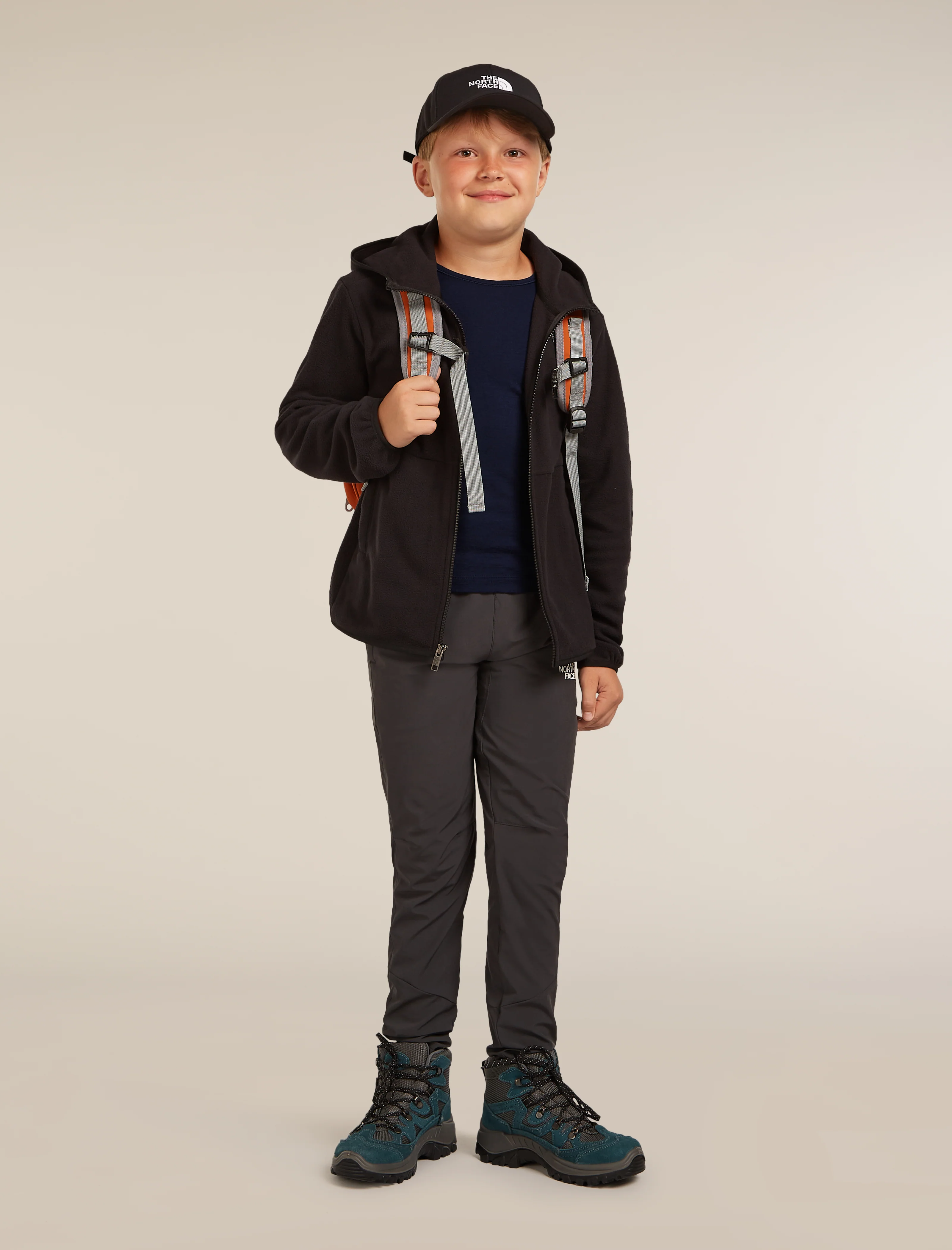 Kids’ Merino 200 Oasis Long Sleeve Crewe Thermal Top - Image 8