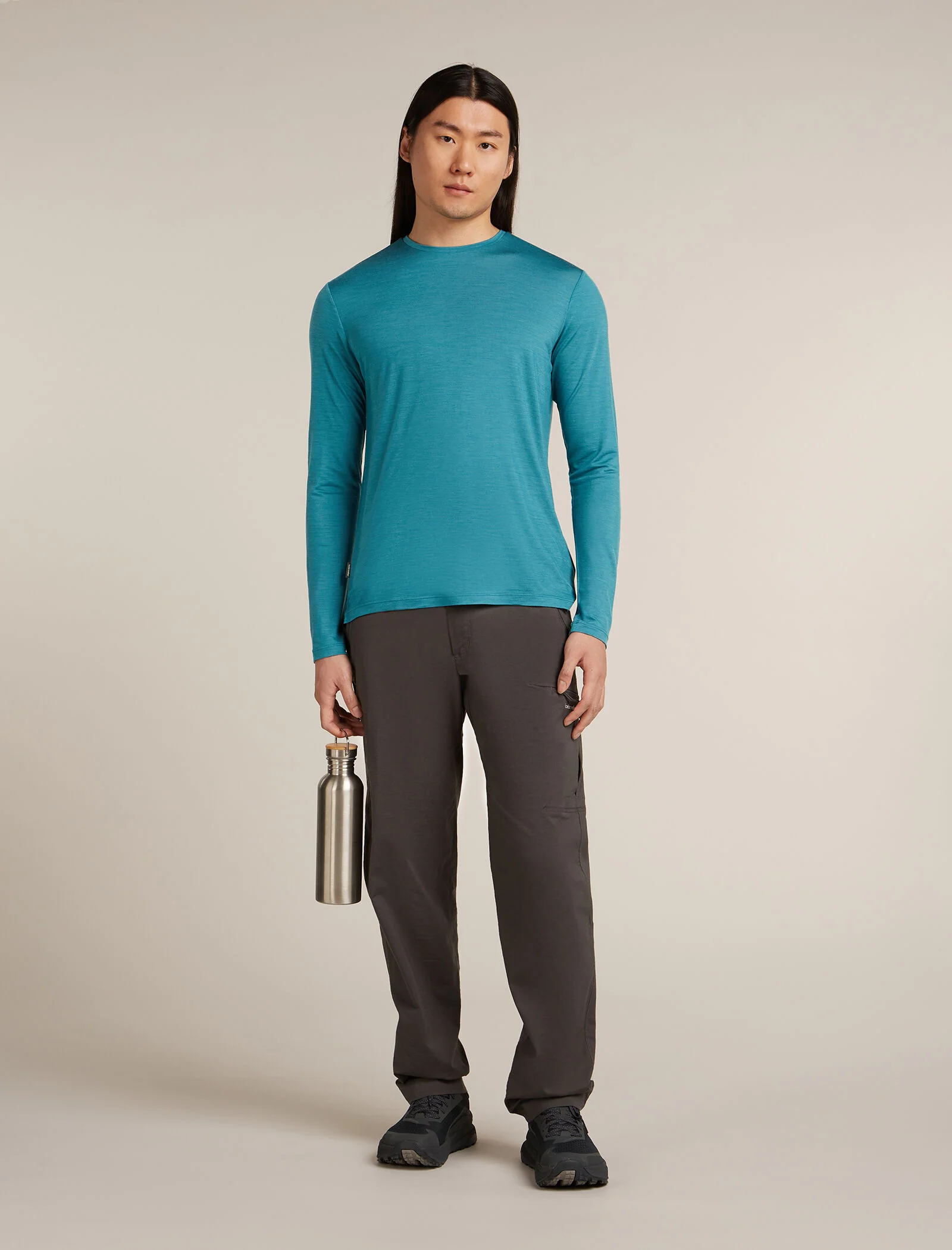 Men's Merino Blend 125 Cool-Lite™ Sphere Long Sleeve T-Shirt - Image 4