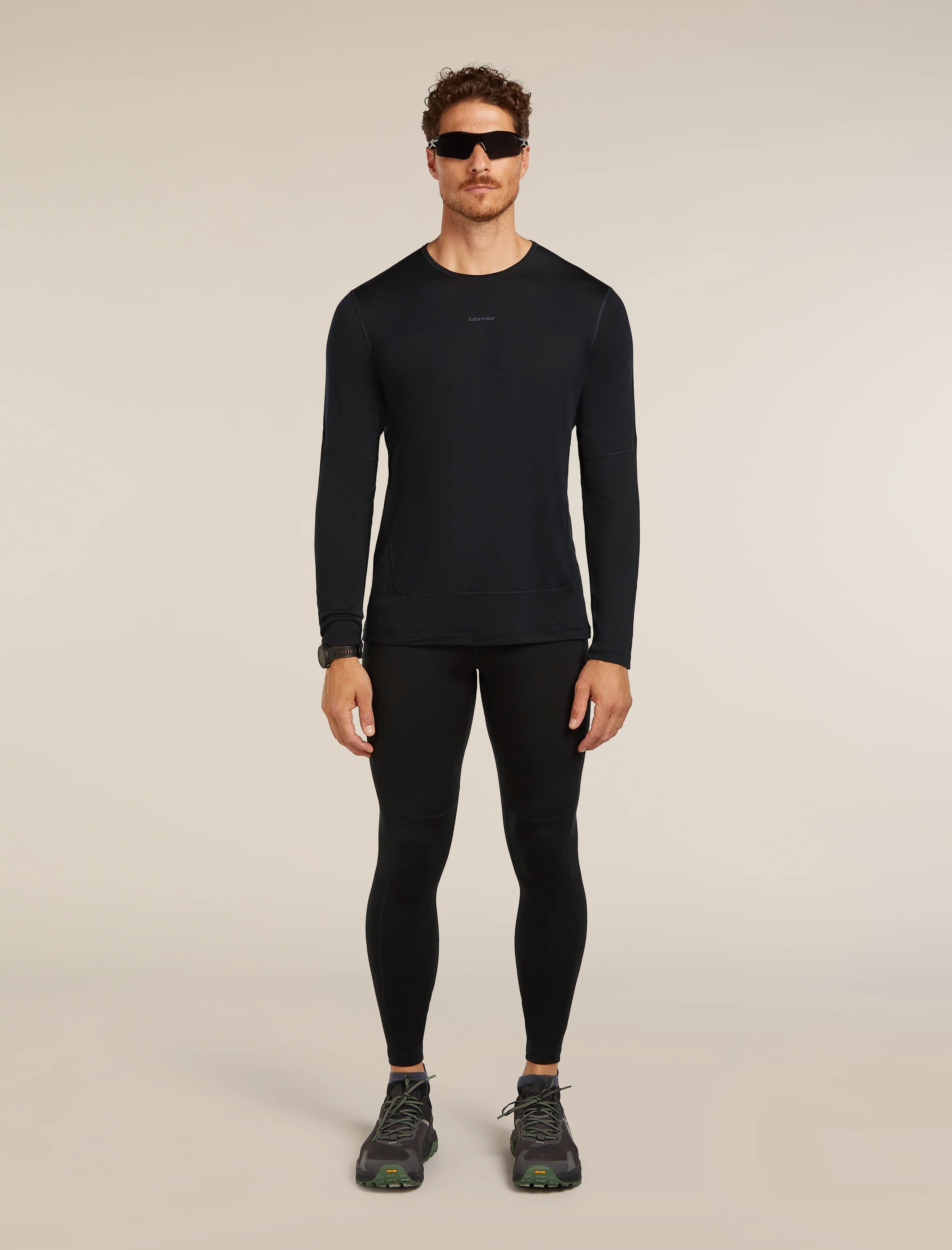 Men's Merino Blend 125 ZoneKnit™ Energy Wind Long Sleeve T-Shirt - Image 4