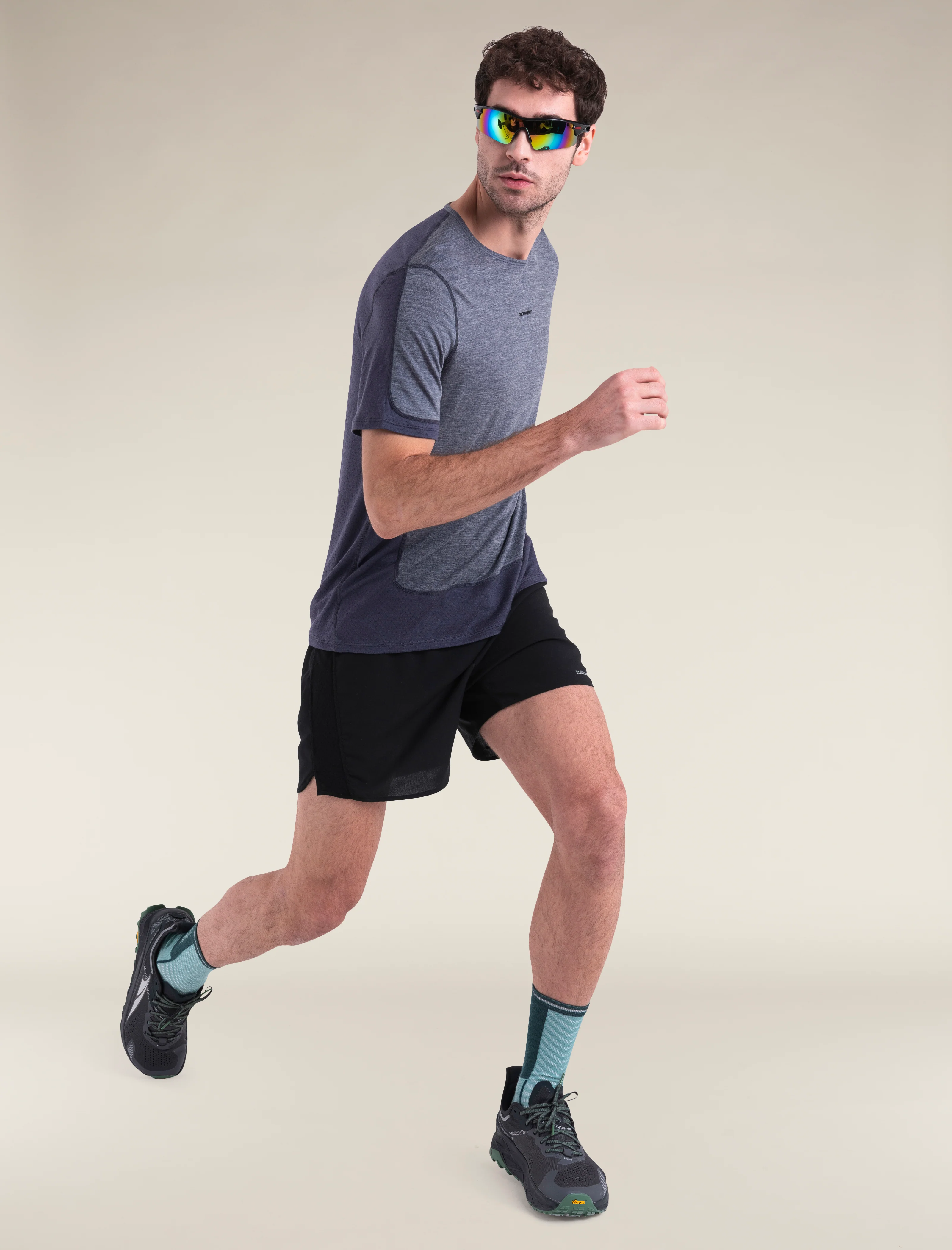 Men's Merino Blend 125 ZoneKnit™ Energy Wind Short Sleeve T-Shirt - Image 5