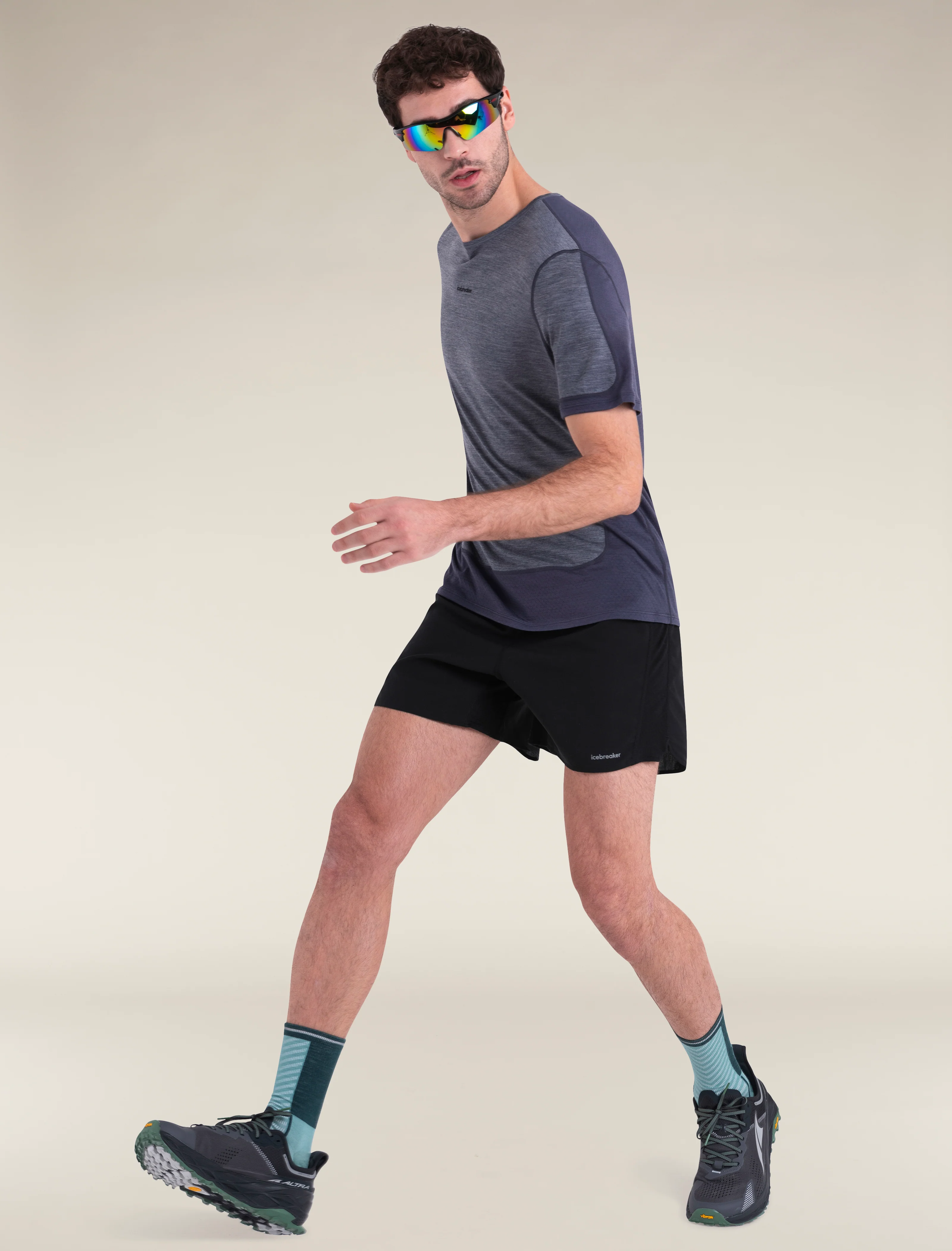 Men's Merino Blend 125 ZoneKnit™ Energy Wind Short Sleeve T-Shirt - Image 6