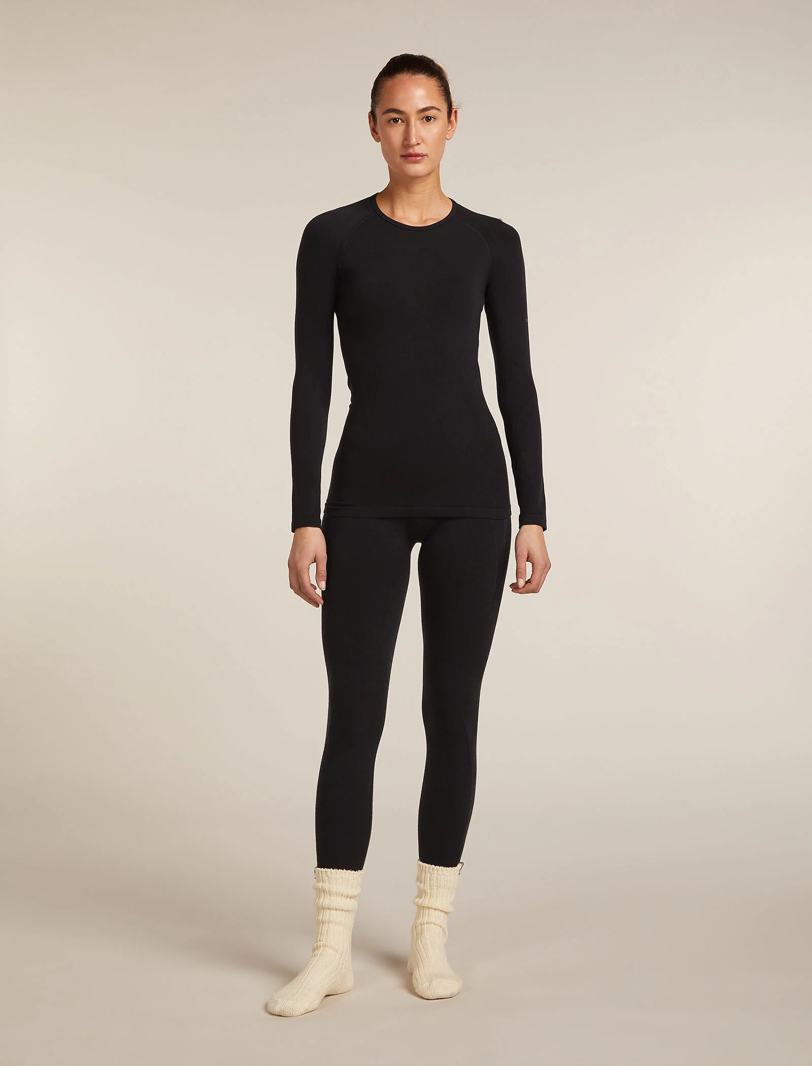 Women's Merino Blend 260 ZoneKnit™ Seamless Long Sleeve Crewe Thermal Top - Image 10