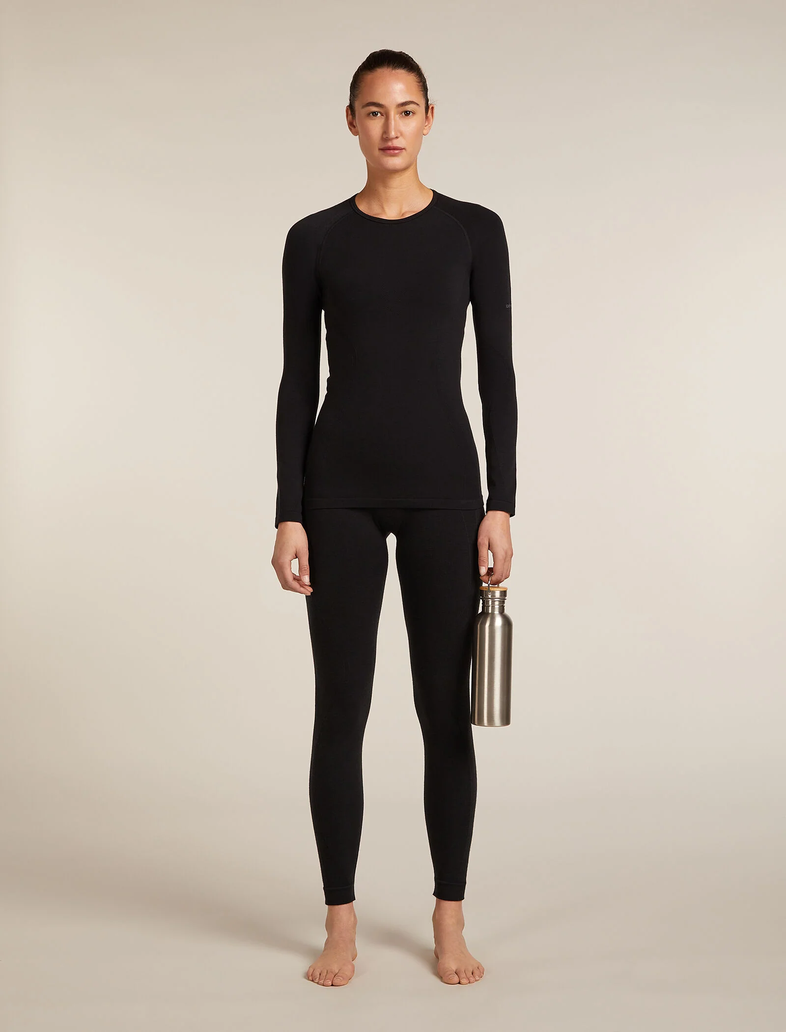 Women's Merino Blend 260 ZoneKnit™ Seamless Long Sleeve Crewe Thermal Top - Image 4