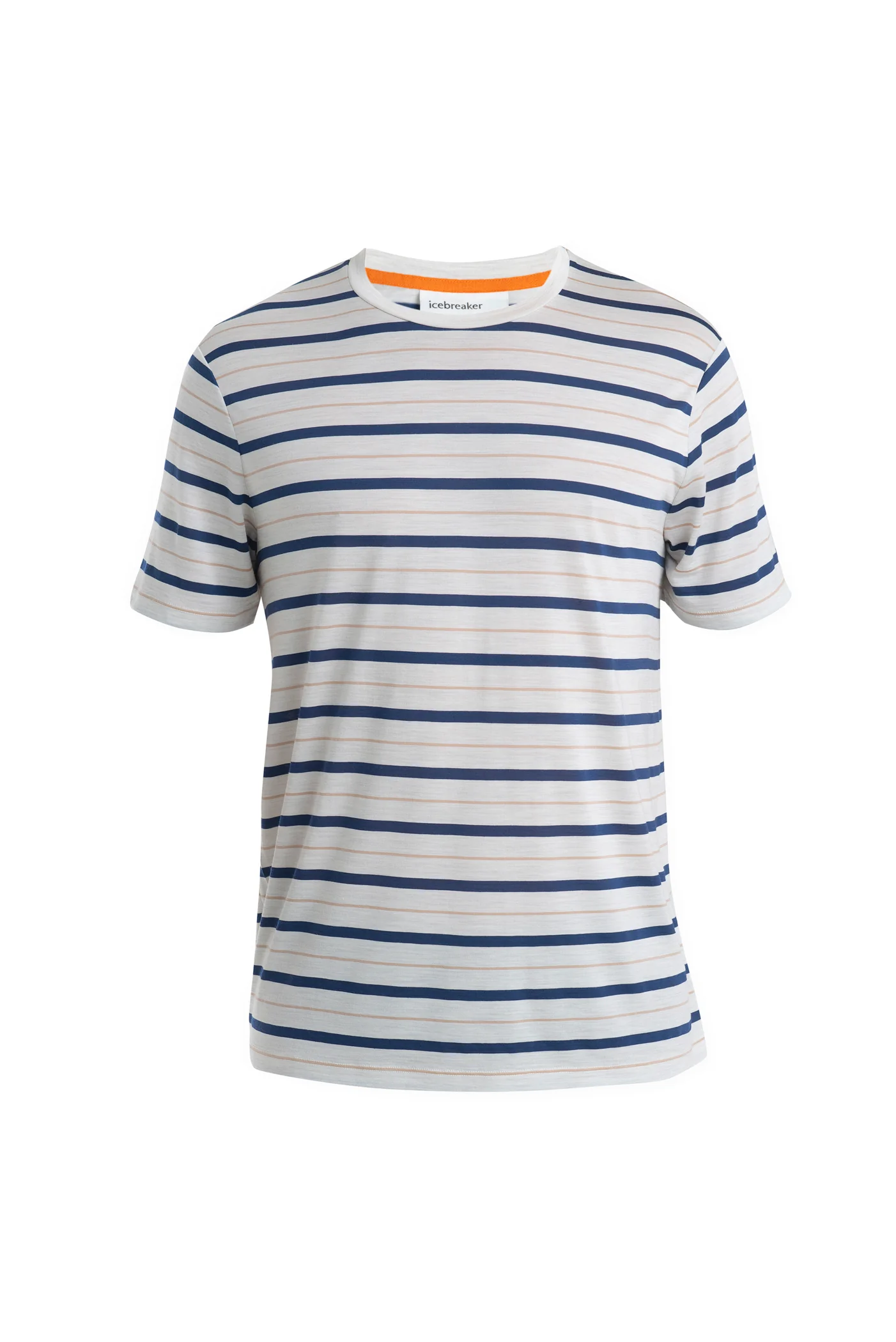 Men's Merino Blend Wave T-Shirt Stripe - Image 5