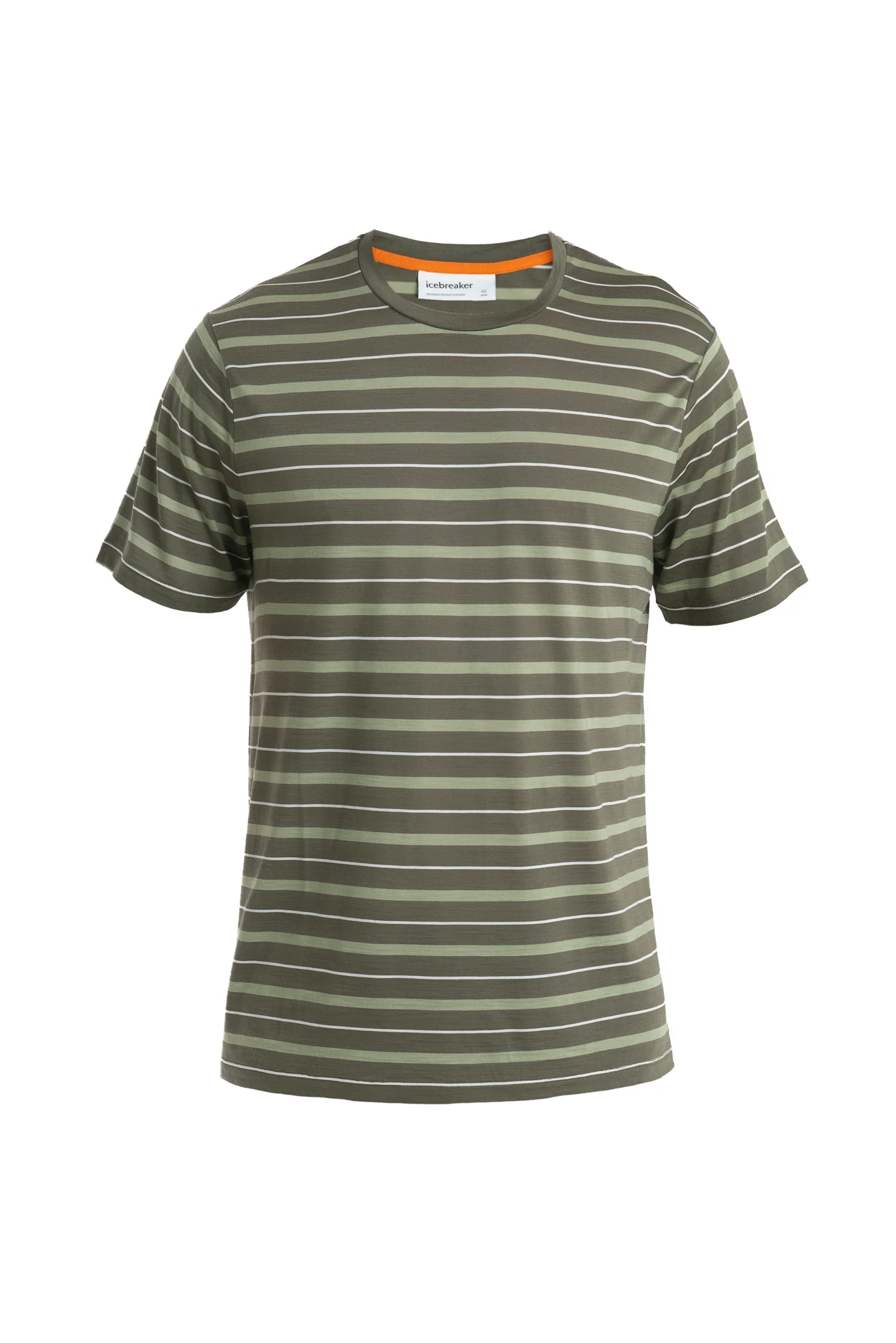 Men's Merino Blend Wave T-Shirt Stripe - Image 6
