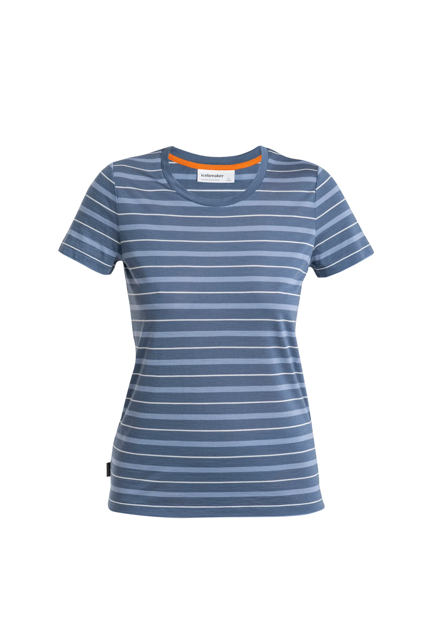 Women's Merino Blend Wave T-Shirt Stripe - Image 5
