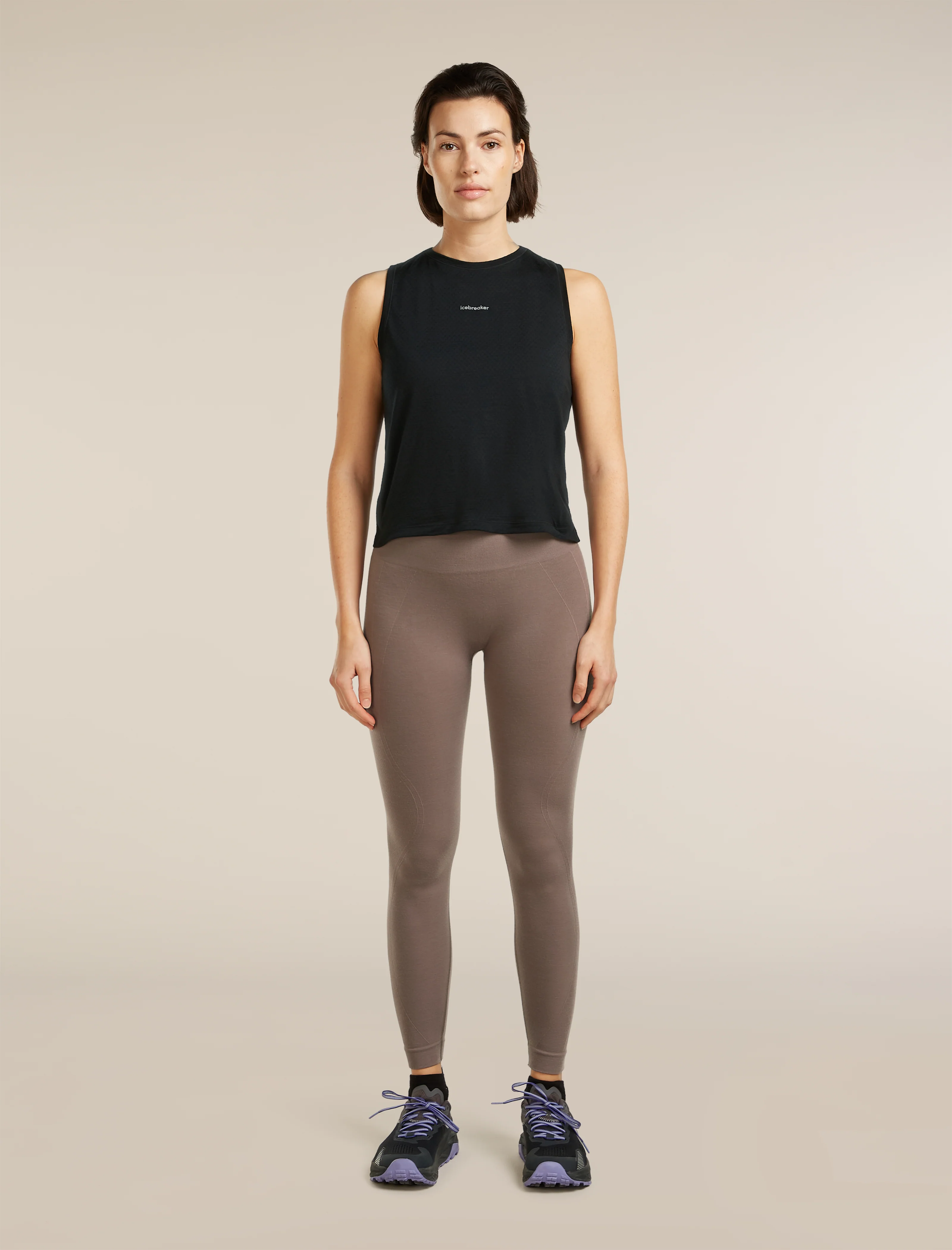 Women's Merino Blend 260 ZoneKnit™ Seamless 25" Tights - Image 3